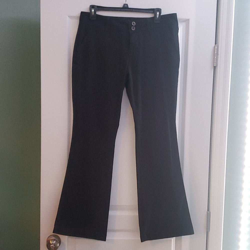 Black khaki dress pants